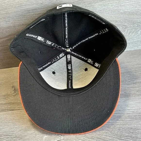 Baltimore Orioles MLB New Era Fitted Hat Sz 7 1/8 - Picture 6 of 6